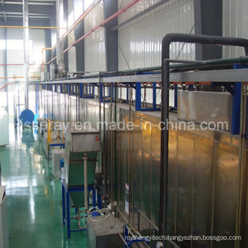 Industrial Color Metal Steel Frame Electrophoretic Coating Line